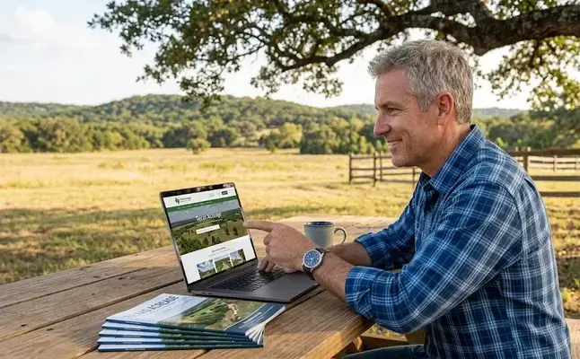 man selling his land online faster - sell my land fast 2, how can I sell my land 2