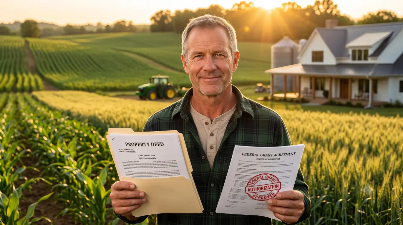 Can I Get a Federal Grant and Sell My Land?