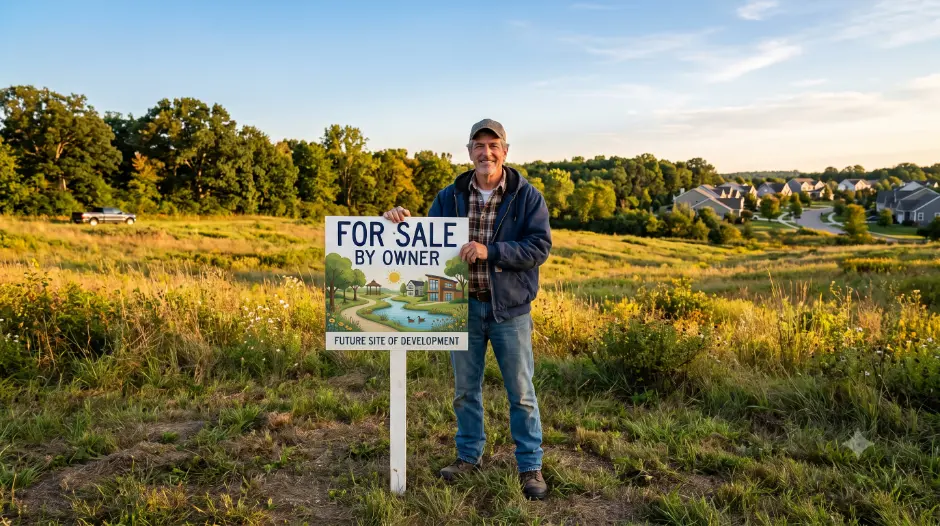 Owner selling scenic land parcel for new development- How to Sell My Land Myself?1