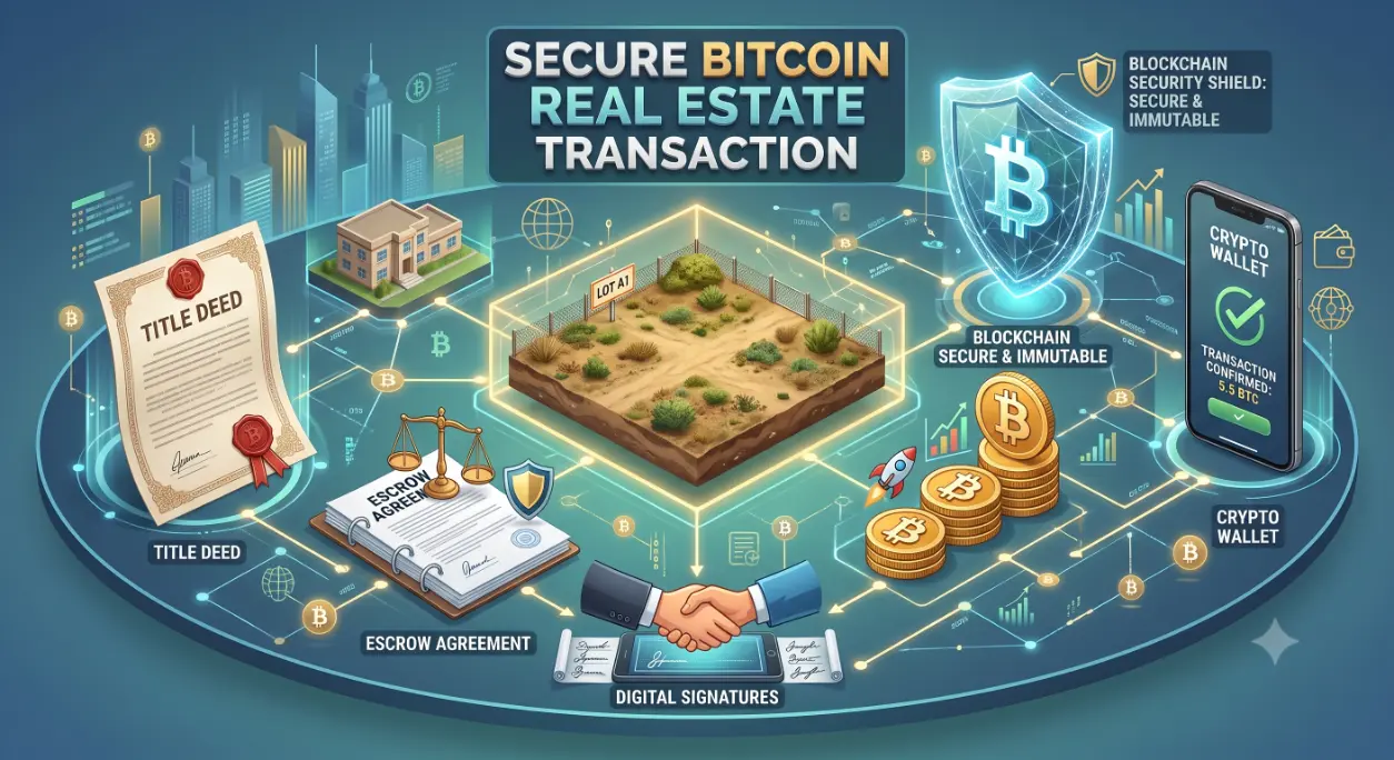 How to Sell My Land for Bitcoin?