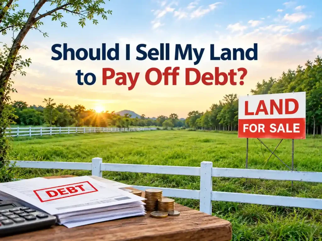 Should I Sell My Land to Pay Off Debt?